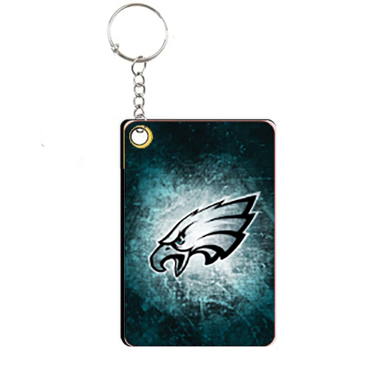 Philadelphia Eagles Logo Green Keychain Accessories 1pc