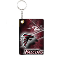 Atlanta Falcons Black/Red Keychain Accessories 1pc
