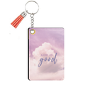 GOD is Good Purple Keychain with Tassel Accessories 2pc