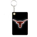 Texas Longhorns Logo Black Keychain Accessories 1pc