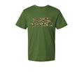Prayer Warrior Camo Design DTF Custom Printed TShirt Short Sleeve